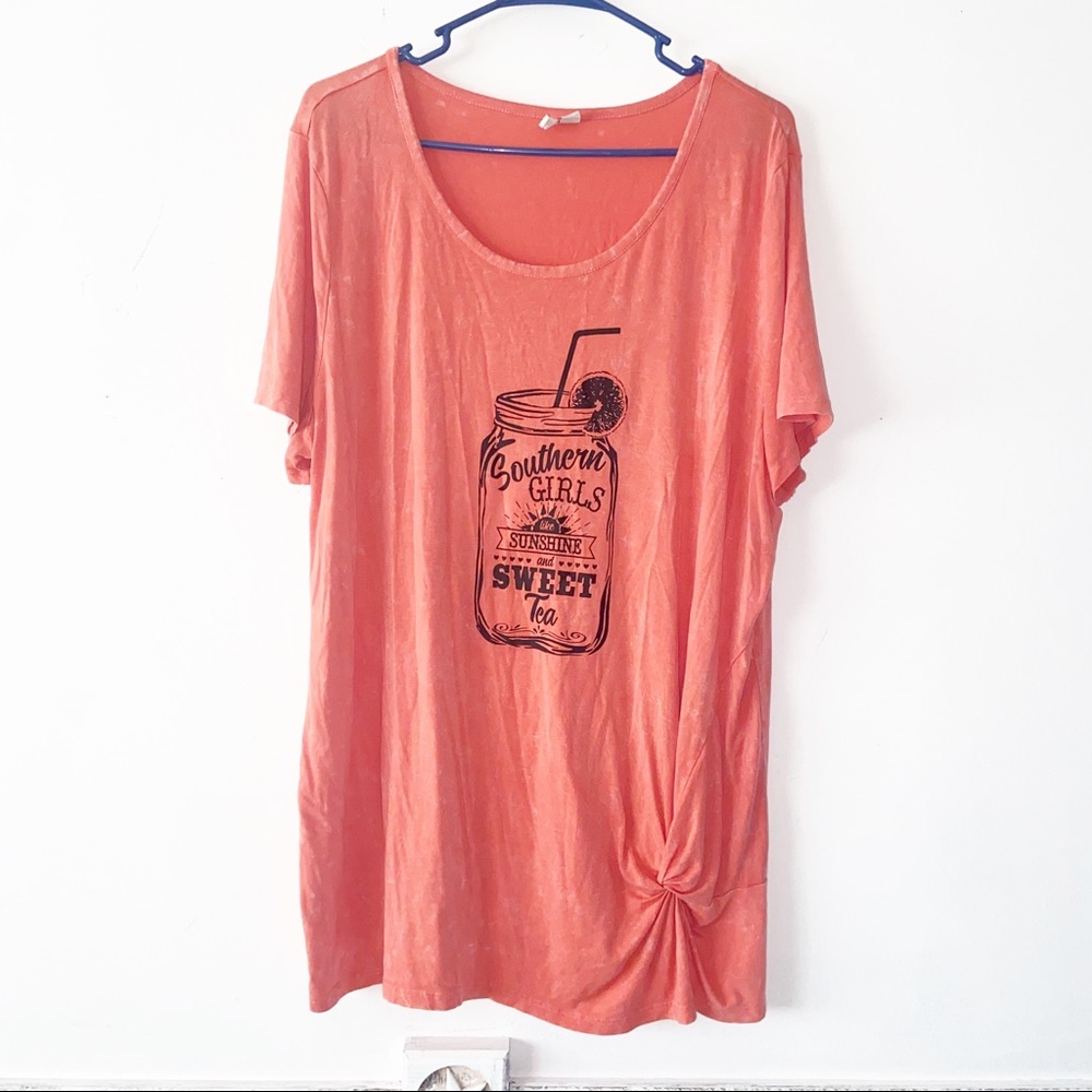 LC Lauren Conrad Southern Girls Sweet Tea Top